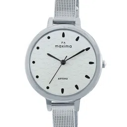 maxima Women Dial & Stainless Steel Straps Analogue Watch 60472CMLI-image-59