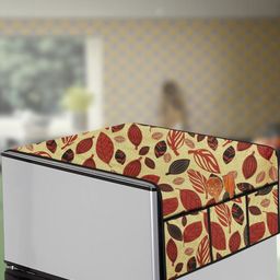 The Furnishing Tree Yellow Plastic Refrigerator Cover-image-114