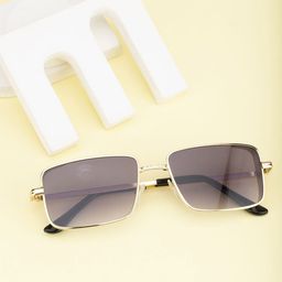 Provogue Unisex Grey Square UV Protected Lens Sunglasses-40