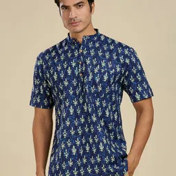 RAJUBHAI HARGOVINDAS Men Relaxed Printed Casual Shirt-image-75
