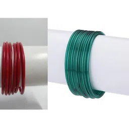 1ST TIME Set Of 18 Red Alloy Bangles-picture-26
