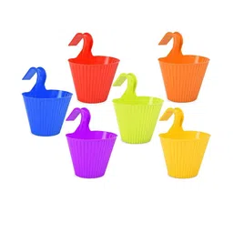 Hook Railing Planter Hanging Pots for Plant-94