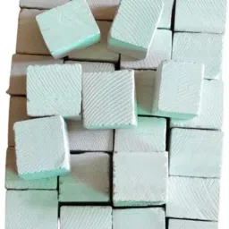 1kg white slate cube shale stone earthy and crunchy slate pencil billards chalk-21