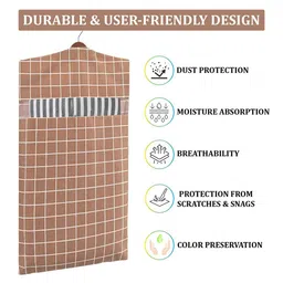 Kuber Industries Brown Set of 6 Regular Multi-Utility Organisers image 4