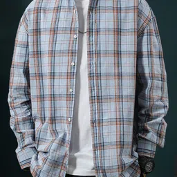 StyleCast x Revolte Men Gingham Checks Opaque Checked Casual Shirt-image-87