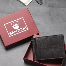 SAMTROH Men Leather Two Fold Wallet-image-46
