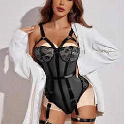 VAGHBHATT Net Baby Doll image 3