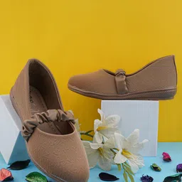 BAESD Girls Pointed Toe Ballerinas-image-60