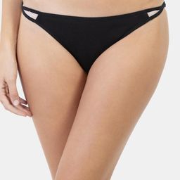 Envie Black Low-Rise Bikini Briefs-image-38