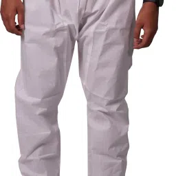 Plain White Payjama Men Pyjama-image-62