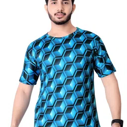 UD FABRIC Men Printed Casual T-shirt-image-77