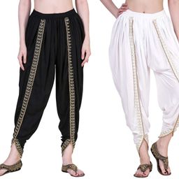pinovo Solid Rayon Women Harem Pants-picture-48