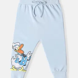 Nautinati Infants' Kids Cotton Donald Duck Printed Jogger Style Track Pants-11