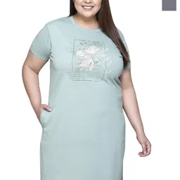 IN Love Printed Nightdress-image-80