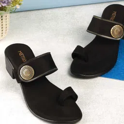 Metro Open Toe Block Heel Sandals-9