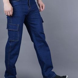 COMFITS Men Denim Classic Cargo Styles Jeans-image-25