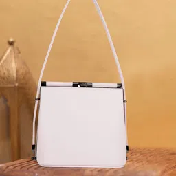 LADY QUINTON PU Structured Shoulder Bag-57