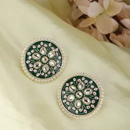 Anouk Circular Studs Earrings-18