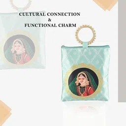 Kuber Industries Printed Swagger Sling Bag with Applique image 4