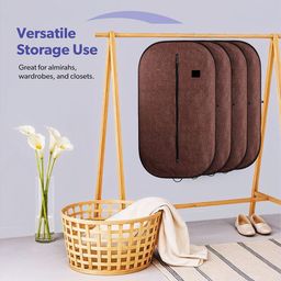 Kuber Industries Brown Set of 6 Regular Multi-Utility Organisers image 3