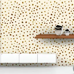 ArtzFolio Printed UV-Resistant Anti-Bacterial Abstract Spotted Pattern Peel & Stick Wallpaper-image-70