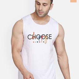 SLOWLORIS 2Pcs Cotton Sleeveless Innerwear Gym Vests SL26 COMBO (LOUD RUST) (CHS WHITE)-image-69