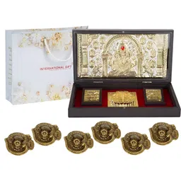 INTERNATIONAL GIFT Gold-Toned Religious Idol Showpiece-picture-1