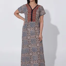 Maybell Printed Maxi Nightdress-picture-15