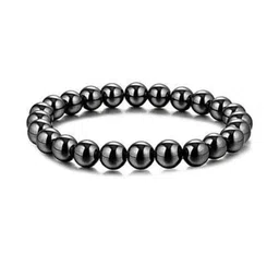 Divine souvenirs Unisex Artificial Beaded Elasticated Bracelets-16