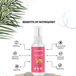 NutriQuint Set Of 2 Vitamin B12 Oral Spray - 30 ml Each image 3