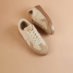 Ginger by Lifestyle Women PU Colourblocked Sneakers-image-40