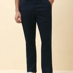 Allen Solly Men Mid-Rise Formal Trousers-picture-6