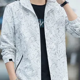 StyleCast x Revolte Printed Open Front Jacket image 4