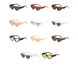 AUGEN Unisex Black Lens & White Cateye Sunglasses with-image-92