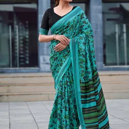 KALINI Floral Pure Silk Saree-image-20