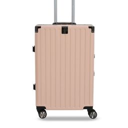 EVERBEST Textured Hard-Sided Water-Resistant Large Trolley Bag-image-9