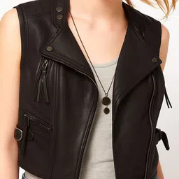NOORA Women Leather Leather Jacket-picture-16