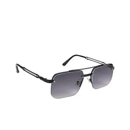 Mast & Harbour Unisex Rectangle Sunglasses with UV Protected Lens-image-46