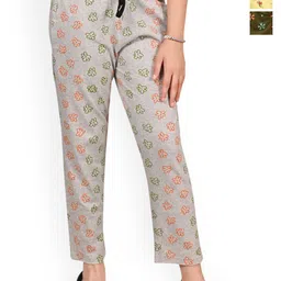 BAESD Girls Pack Of 3 Printed Pure Cotton Mid-Rise Track Pants-picture-29