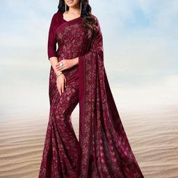 Jaanvi Ethnic Motifs Printed Saree-image-83