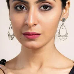 Look and Adorn Contemporary Studs Earrings-image-37