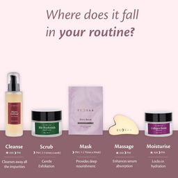 ECOSAA Berry Boost Sheet Mask With Squalane For Hydration - 20 g image 3