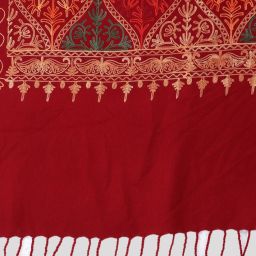 GREEN AGRITECH Cashmere Embroidered Men Shawl-image-53