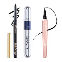 MARS Set Of 2 Step Volumizing Mascara, Eyeliner Pen & Kajal-30