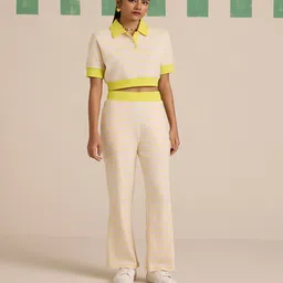 Muvazo Striped T-shirt With Trouser Co-Ords-picture-9