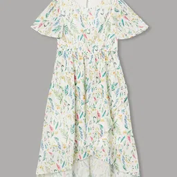 Fame Forever by Lifestyle Floral Print Flared Sleeve Fit & Flare Dress-image-99