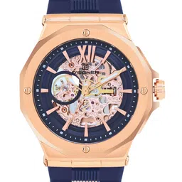 D'SIGNER Men Round Skeleton Dial Automatic Motion Powered Watch 824RGFS.5G-picture-35