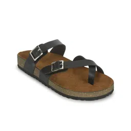 Lavie Women One Toe Flats with Buckles-36