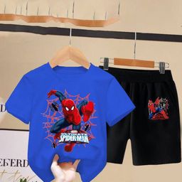 OSAMWEAR Boys Printed T-shirt With Shorts-picture-43