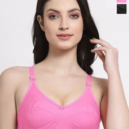 SHYAM SONS FLAIR Women Pack of 2 Full Coverage Non Padded Bra-picture-11